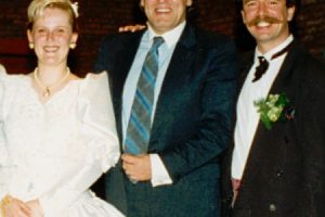 Malcolm with Johan & Nancy